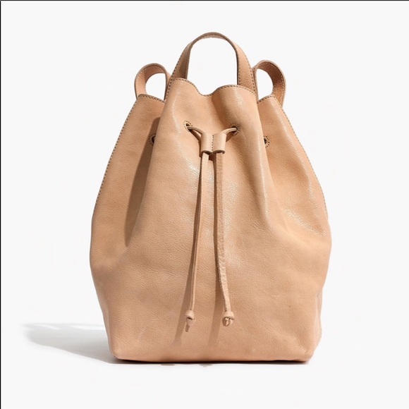 Madewell Handbags - madewell somerset backpack in linen BNWT